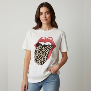 Daydreamer Rolling Stones Velvet Tongue Shirt